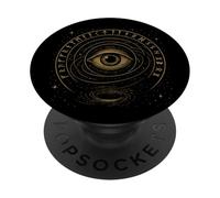 Mystic Eye Runes Spiral Universe Norse Symbol PopSockets Adhesive PopGrip