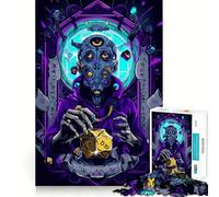 Mystic Figure with Dice 1000 Piece Jigsaw Puzzle for Teenagers Memory Gain Soothing Fun Design Assembly Elegant Gift (38x52cm)