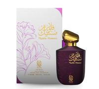 Mystic Flowers EDP 100ml by Nylaa Perfume for Women - Floral Fruity Scent with Peach Pear Jasmine Sandalwood Arabian Women Fragrance