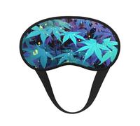 Mystic Flutter Sleep Mask, Soft and Breathable Eye Mask, Elastic Band Design Suitable for Travel and Camping.