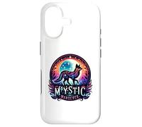 Mystic Fox Under Lunar Glow, Celestial Rainbow Night Scene Case for iPhone 17