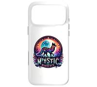 Mystic Fox Under Lunar Glow, Celestial Rainbow Night Scene Case for iPhone 17 Pro Max