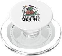 Mystic Frog Off To Cause A Kerfuffle Snail PopSockets PopGrip for MagSafe