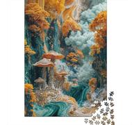 Mystic Grove 1000-Piece Puzzle for Adults, 38x26cm/1000pcs, A Relaxed Project for Colder Days; Low-dust Card Pieces for Tidy Sorting