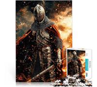 Mystic Inferno Knight2000 Piece teenager Puzzles Decompressing Intellectual Educational Toy great gift 70x100cm