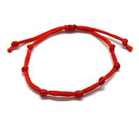 Mystic Jewels by Dalia - Kabbalah Bracelet - Red Thread Cord - Unisex - Adjustable - Evil Eye Protection, Good Luck