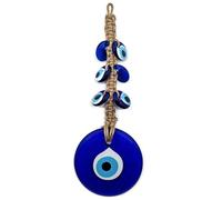 MYSTIC JEWELS - Macrome Turkish Eye Amulet with Jute, Home Protection