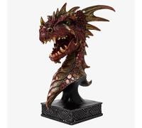 Mystic Lengends Red Dragons Head Bust Figurine 69554