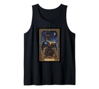 Mystic Library Dragon The Reader Tarot Night Tank Top