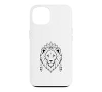 Mystic Lion Face Boho Tribal Mandala Animal Graphic Case for iPhone 13