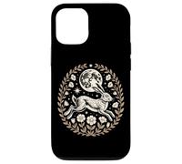 Mystic Lunar Hare Moon Rabbit Botanical Night Case for iPhone 12/12 Pro