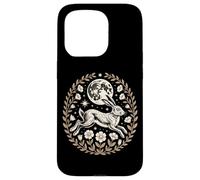 Mystic Lunar Hare Moon Rabbit Botanical Night Case for iPhone 15 Pro