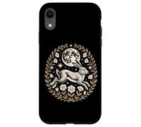 Mystic Lunar Hare Moon Rabbit Botanical Night Case for iPhone XR