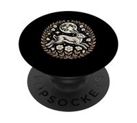 Mystic Lunar Hare Moon Rabbit Botanical Night PopSockets Adhesive PopGrip