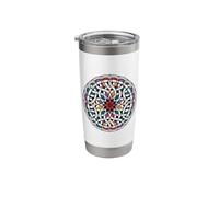 Mystic Mandala Beltane Blessings May Day Celebrations Pagan Stainless Steel Insulated Tumbler