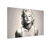 Mystic Marilyn Monroe Iconic Celebrity Wall Art Prints - Stylish Canvas Decor for Office, Bedroom, Home Large (30 x 20 cm - 12" x 8" inch)