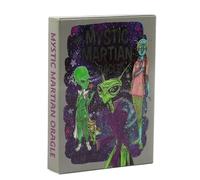 Mystic Martian Oracle Tarot Card Fate Divination Prophecy Card Family Party Game Toy Tarot 40 Card Deck Mystic Martian Oracle