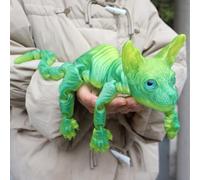 Mystic Meow - 3D Guardian Cat, 3D Printed Animals Hairless Cat, Colorful Life-Scale Realistic Flexible Articulated Joints Animal Figurine Office Home Decor Cats Lover Gifts for Women(#B)