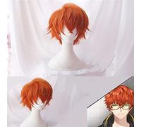 Mystic Messenger Cosplay Harajuku Curly Hair Wig 707 Yoosung Zen V Japanese Hair Costume Luciel Choi Zen Jumin Han Unisex Wig B