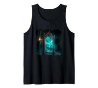 Mystic Mirror Portal Gothic Fantasy Magic Realm Graphic Tank Top