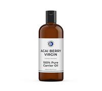 Mystic Moments | Acai Berry Virgin Carrier Oil 500ml - Pure & Natural Oil Perfect For Hair, Face, Nails, Aromatherapy, Massage and Oil Dilution Vegan GMO Free
