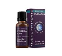 Mystic Moments | Angelica Root Essential Oil Dilution | 10ml | Angelica Archangelica, diluted in jojoba oil, with musky scent.
