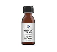 Mystic Moments | Organic Apricot Kernel Carrier Oil 250ml - Pure & Natural Oil Perfect For Hair, Face, Nails, Aromatherapy, Massage and Oil Dilution Vegan GMO Free