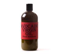Mystic Moments | Avocado Virgin Carrier Oil 1 Litre - Pure & Natural Oil Perfect For Hair, Face, Nails, Aromatherapy, Massage and Oil Dilution Vegan GMO Free