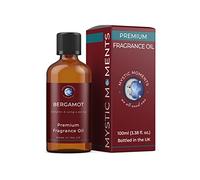 Mystic Moments | Bergamot Fragrance Oil 100ml - Perfect for Soaps, Candles, Bath Bombs, Oil Burners, Diffusers and Skin & Hair Care Items