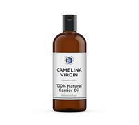 Mystic Moments | Camelina Virgin Carrier Oil 1 Litre - Pure & Natural Oil Perfect For Hair, Face, Nails, Aromatherapy, Massage and Oil Dilution Vegan GMO Free