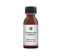 Mystic Moments | Camelina Virgin Carrier Oil 125ml - Pure & Natural Oil Perfect For Hair, Face, Nails, Aromatherapy, Massage and Oil Dilution Vegan GMO Free