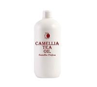Mystic Moments | Camellia Tea Carrier Oil 1 Litre - Pure & Natural Oil Perfect For Hair, Face, Nails, Aromatherapy, Massage and Oil Dilution Vegan GMO Free