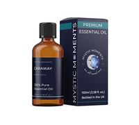 Mystic Moments | Caraway Essential Oil 100ml - Pure & Natural Oil for Diffusers, Aromatherapy & Massage Blends Vegan GMO Free