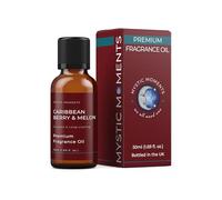 Mystic Moments | Caribbean Berry & Melon Fragrance Oil - 50ml - Perfect for Soaps, Candles, Bath Bombs, Oil Burners, Diffusers and Skin & Hair Care Items