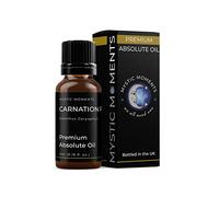 Mystic Moments | Carnation Absolute Oil PQ 5ml | Dianthus caryophyll | Perfume Quality | Strong Herbal Floral Aroma | Medium Note | Natural Perfume Ingredient | Solvent Extracted | Aromatherapy Use