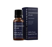 Mystic Moments | Cedarwood Atlas Essential Oil 10ml - Pure & Natural Oil for Diffusers, Aromatherapy & Massage Blends Vegan GMO Free
