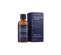 Mystic Moments | Cedarwood Chinese Essential Oil 100ml - Pure & Natural Oil for Diffusers, Aromatherapy & Massage Blends Vegan GMO Free
