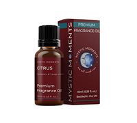 Mystic Moments | Citrus Fragrance Oil - 10ml - Perfect for Soaps, Candles, Bath Bombs, Oil Burners, Diffusers and Skin & Hair Care Items