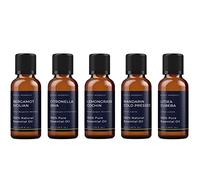Mystic Moments | Citrus (Pack 2) Essential Oil Gift Starter Pack 5x50ml | Bergamot Sicilian, Citronella Java, Lemongrass Cochin, Litsea Cubeba, Mandarin Cold Pressed | Perfect as a Gift