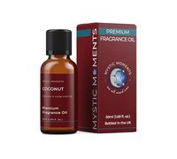 Mystic Moments | Coconut Fragrance Oil | 50ml | Coconut notes create a creamy coconut scent for candles, soaps, wax melts and diffusers.