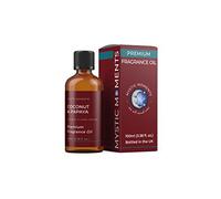 Mystic Moments | Coconut & Papaya Fragrance Oil - 100ml - Perfect for Soaps, Candles, Bath Bombs, Oil Burners, Diffusers and Skin & Hair Care Items