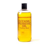 Mystic Moments | Evening Primrose Carrier Oil 1 Litre - Pure & Natural Oil Perfect For Hair, Face, Nails, Aromatherapy, Massage and Oil Dilution Vegan GMO Free