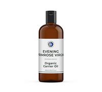 Mystic Moments | Evening Primrose Carrier Oil Virgin Organic 500ml | Cold Pressed from Seeds | Skin Calming & Moisturising | Hair & Joint Support | 100% Pure & Natural | Vegan GMO Free