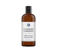 Mystic Moments| Flaxseed (Linseed) Carrier Oil 1 Litre | Linum usitatissimum | Nourishing Conditioning Oil for Skin & Hair | Natural Carrier for Massage, Aromatherapy & Cosmetic Use