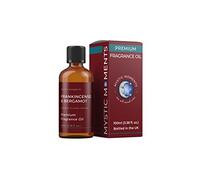 Mystic Moments | Frankincense & Bergamot Fragrance Oil - 100ml - Perfect for Soaps, Candles, Bath Bombs, Oil Burners, Diffusers and Skin & Hair Care Items