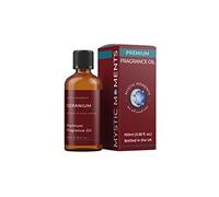 Mystic Moments | Geranium Fragrance Oil - 100ml - Perfect for Soaps, Candles, Bath Bombs, Oil Burners, Diffusers and Skin & Hair Care Items