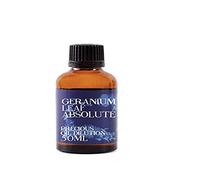Mystic Moments | Geranium Leaf Absolute Oil Dilution 3% in Jojoba | Pelargonium Graveolens | Floral Green Skincare & Aromatherapy Oil | Massage & Body Oil | Natural Botanical Blend | 100ml