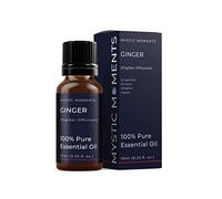 Mystic Moments | Ginger Essential Oil 10ml - Pure & Natural Oil for Diffusers, Aromatherapy & Massage Blends Vegan GMO Free