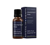 Mystic Moments | Grapefruit Pink Essential Oil 10ml - Pure & Natural Oil for Diffusers, Aromatherapy & Massage Blends Vegan GMO Free