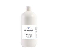 Mystic Moments | Grapeseed Carrier Oil | 1 Litre | Vitis vinifera oil offers a light, fast-absorbing carrier oil for skincare, hair care and massage blends.